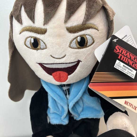 Rare Walgreens Netflix Stranger Things Eddie Munson Animated Plush Guitar Rocker - Picture 4 of 11